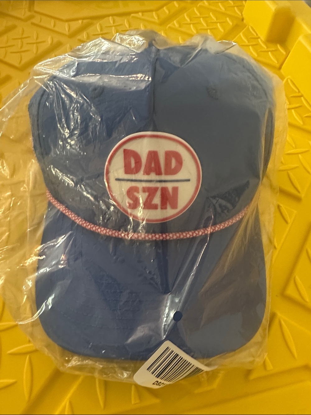 Dad Szn Men’s Blue Baseball Cap